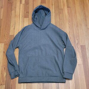 Members Only Corduroy Pullover Hoodie Heavy Sage Green Men's Medium M Like New